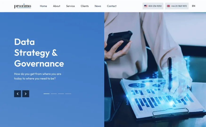 Proximo website