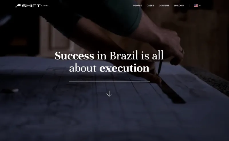 Shift Capital website