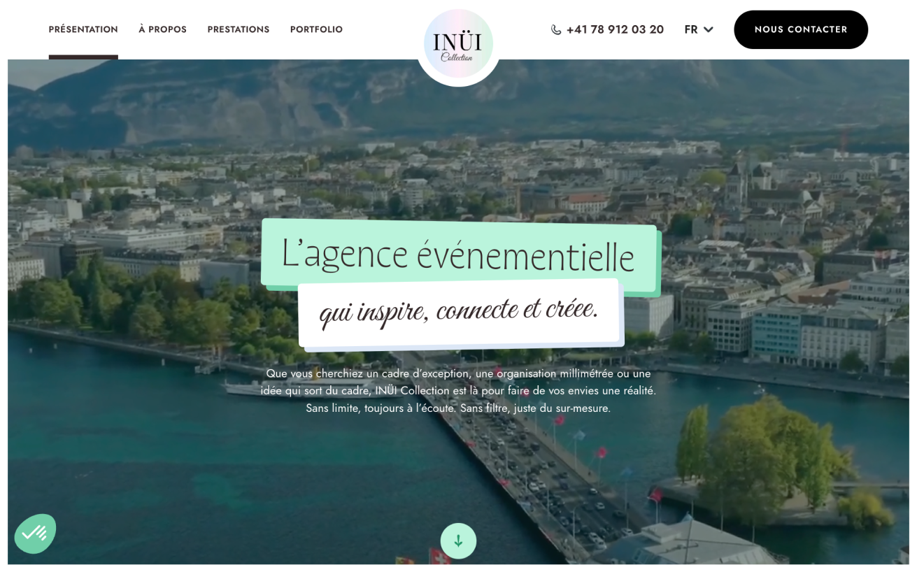 Inüi Collection website