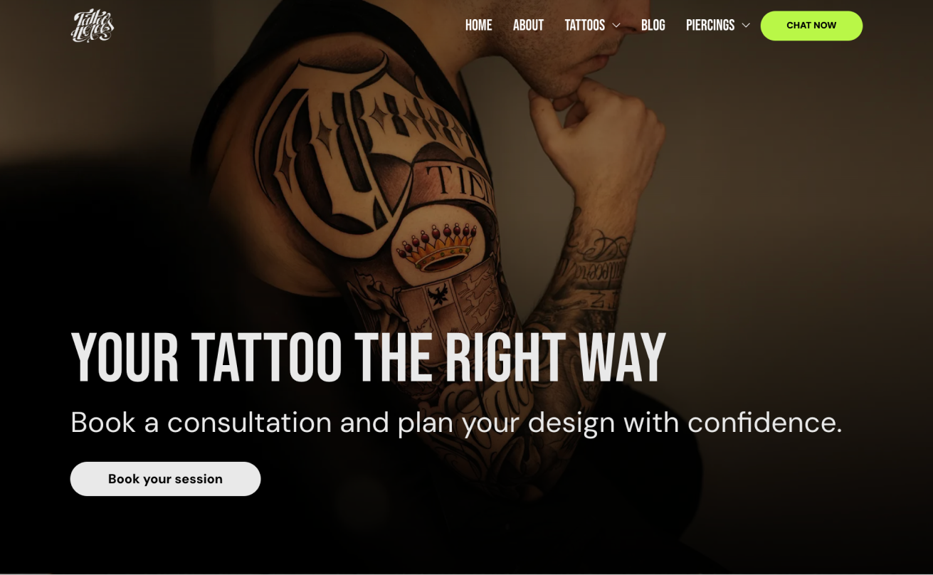 Tattoo Heroes website