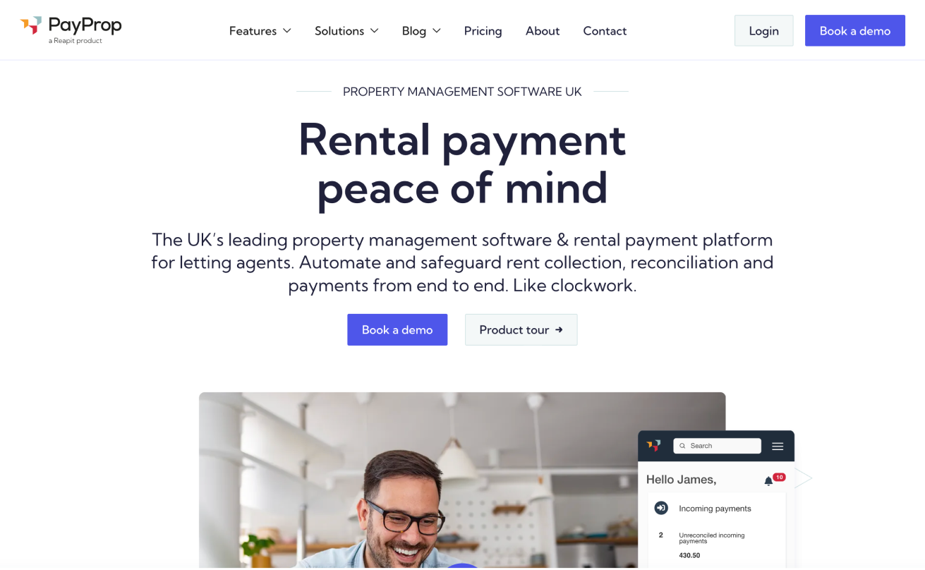 Payprop website